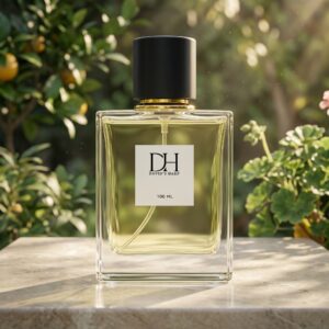 Bottle of Noble Root Extrait perfume by David's Harp