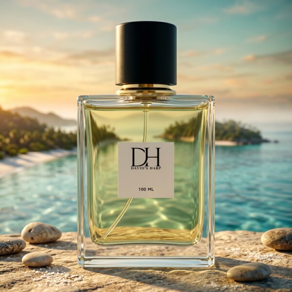 Bottle of Three islands Extrait perfume by David's Harp